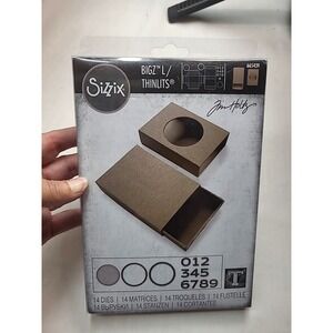 Sizzix Bigz L Die Matchbox with Thinlits Jim Holtz